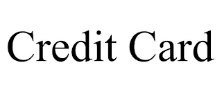 CREDIT CARD