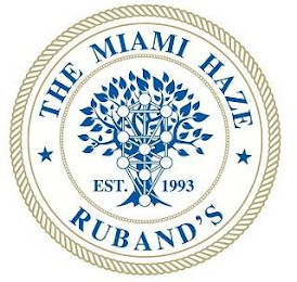 THE MIAMI HAZE RUBAND'S EST. 1993