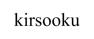 KIRSOOKU