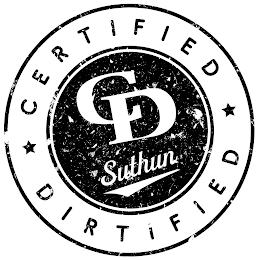 CD CERTIFIED DIRTIFIED SUTHUN