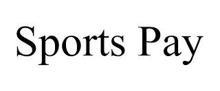 SPORTS PAY