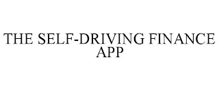 THE SELF-DRIVING FINANCE APP