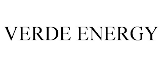 VERDE ENERGY