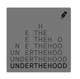 H E THE E THEH O N E THEOO UN ERTHEHOO UNDERTHEHOOD UNDERTHEHOOD