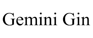 GEMINI GIN