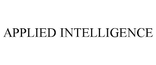 APPLIED INTELLIGENCE