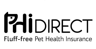 PHI DIRECT FLUFF-FREE PET HEALTH INSURANCE