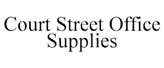 COURT STREET OFFICE SUPPLIES