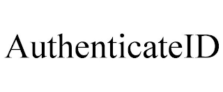 AUTHENTICATEID