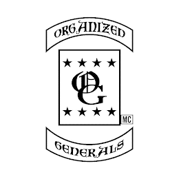 OG ORGANIZED GENERALS MC