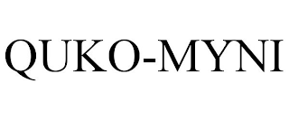 QUKO-MYNI