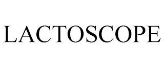 LACTOSCOPE