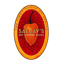 THE FIERY TASTE OF AFRICA SALLAY'S HOT PEPPER SAUCE