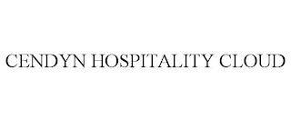 CENDYN HOSPITALITY CLOUD