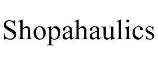 SHOPAHAULICS