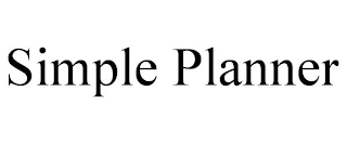 SIMPLE PLANNER