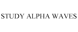 STUDY ALPHA WAVES