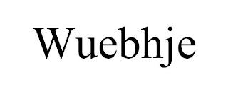 WUEBHJE