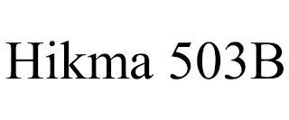 HIKMA 503B