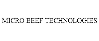 MICRO BEEF TECHNOLOGIES