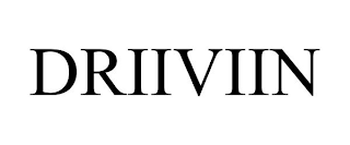 DRIIVIIN