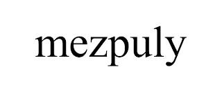 MEZPULY