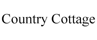 COUNTRY COTTAGE