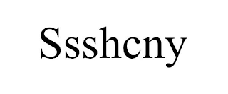 SSSHCNY