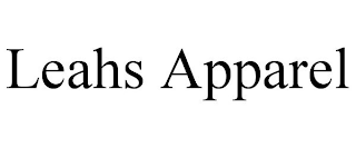 LEAHS APPAREL