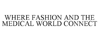 WHERE FASHION AND THE MEDICAL WORLD CONNECT