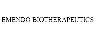 EMENDO BIOTHERAPEUTICS