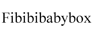 FIBIBIBABYBOX