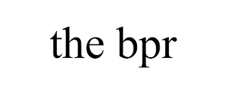 THE BPR