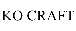 KO CRAFT