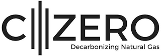 C ZERO DECARBONIZING NATURAL GAS