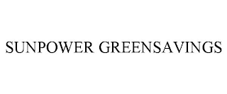 SUNPOWER GREENSAVINGS