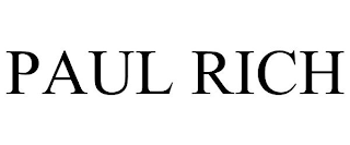 PAUL RICH