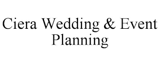 CIERA WEDDING & EVENT PLANNING