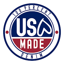 USA MADE 100 PERCENT DENIM