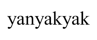 YANYAKYAK