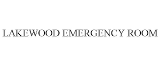 LAKEWOOD EMERGENCY ROOM