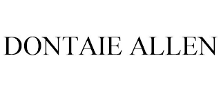 DONTAIE ALLEN