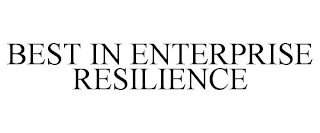 BEST IN ENTERPRISE RESILIENCE