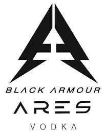 A BLACK ARMOUR ARES VODKA