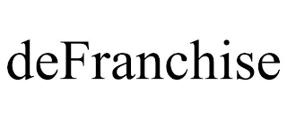 DEFRANCHISE