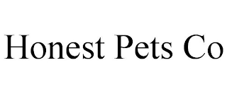 HONEST PETS CO