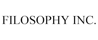 FILOSOPHY INC.