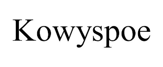 KOWYSPOE