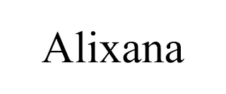 ALIXANA