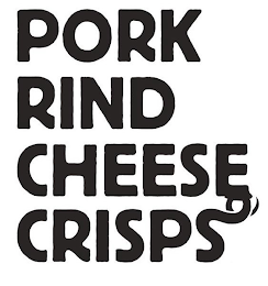 PORK RIND CHEESE CRISPS